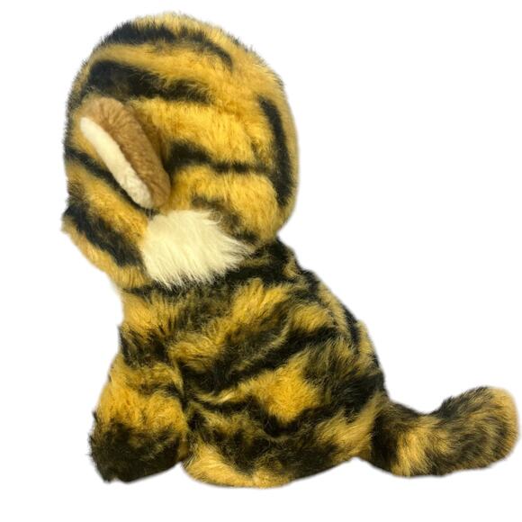 Vintage 1982 Gund Tamba Tiger Cub Kitten Cat Plush Stuffed Animal 9” Glass Eyes - Picture 4 of 13